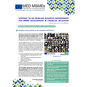 MEDMSMEs April 2021 Newsletter