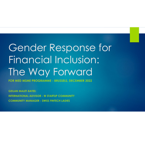 NB 11 - Geilan Malet-Bates - Gender response for financial inclusion